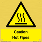WK5254: Caution Hot Pipes