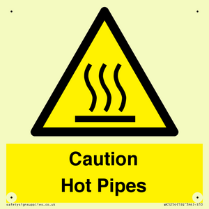 WK5254: Caution Hot Pipes