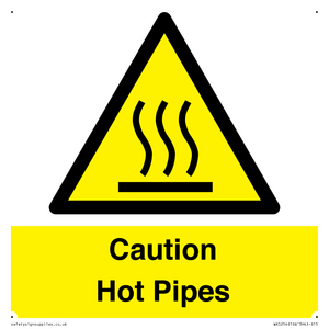 WK5254: Caution Hot Pipes