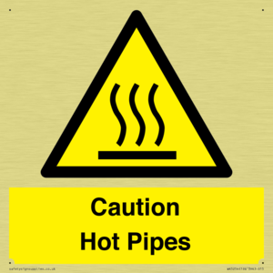 WK5254: Caution Hot Pipes