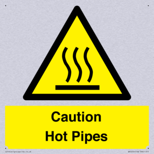 WK5254: Caution Hot Pipes