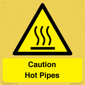 WK5254: Caution Hot Pipes