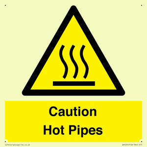 WK5254: Caution Hot Pipes