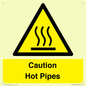 WK5254: Caution Hot Pipes