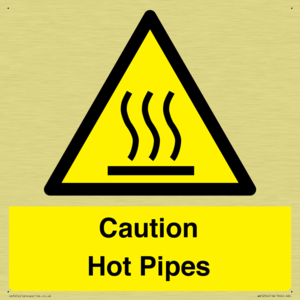 WK5254: Caution Hot Pipes