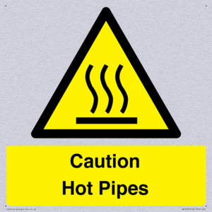 WK5254: Caution Hot Pipes
