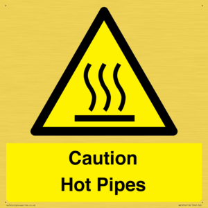 WK5254: Caution Hot Pipes