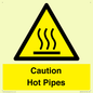WK5254: Caution Hot Pipes