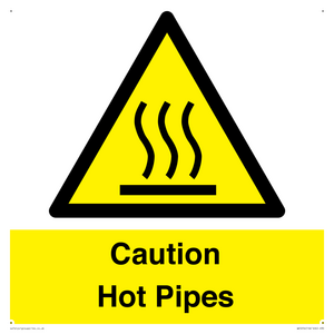 WK5254: Caution Hot Pipes