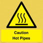 WK5254: Caution Hot Pipes