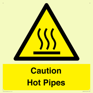 WK5254: Caution Hot Pipes