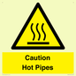 WK5254: Caution Hot Pipes