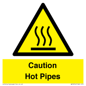 WK5254: Caution Hot Pipes