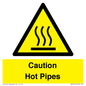 WK5254: Caution Hot Pipes