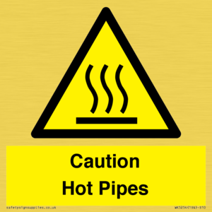 WK5254: Caution Hot Pipes