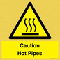 WK5254: Caution Hot Pipes