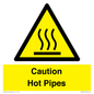 WK5254: Caution Hot Pipes