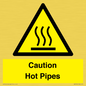 WK5254: Caution Hot Pipes