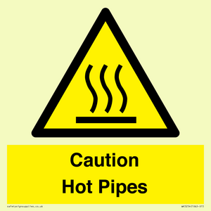WK5254: Caution Hot Pipes
