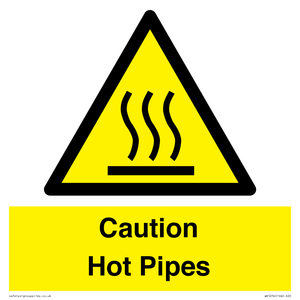 WK5254: Caution Hot Pipes