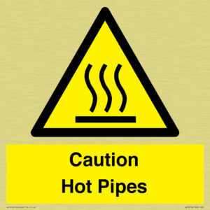 WK5254: Caution Hot Pipes