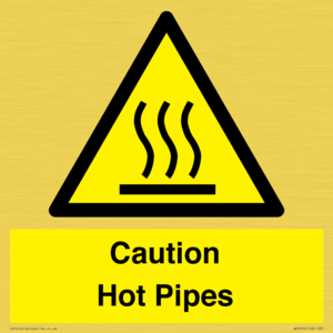 WK5254: Caution Hot Pipes