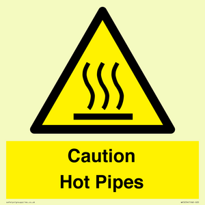 WK5254: Caution Hot Pipes