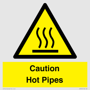 WK5254: Caution Hot Pipes