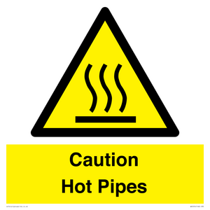 WK5254: Caution Hot Pipes