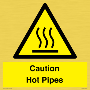 WK5254: Caution Hot Pipes
