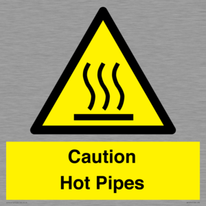 WK5254: Caution Hot Pipes