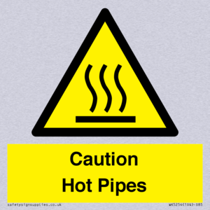 WK5254: Caution Hot Pipes