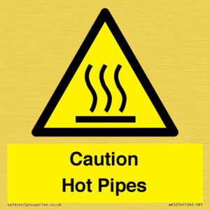 WK5254: Caution Hot Pipes