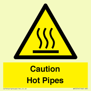 WK5254: Caution Hot Pipes