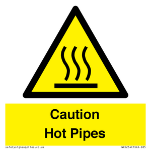 WK5254: Caution Hot Pipes