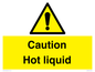 WK5440: Caution Hot liquid