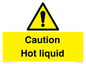 WK5440: Caution Hot liquid