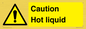 WK5440: Caution Hot liquid