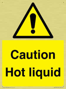 WK5440: Caution Hot liquid