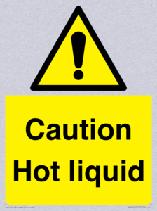 WK5440: Caution Hot liquid