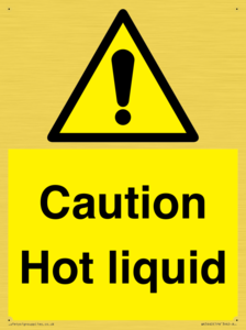WK5440: Caution Hot liquid
