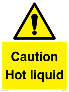 WK5440: Caution Hot liquid