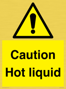 WK5440: Caution Hot liquid