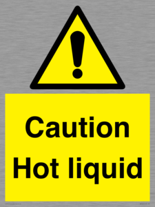 WK5440: Caution Hot liquid
