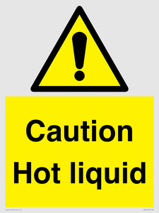 WK5440: Caution Hot liquid