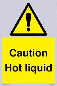 WK5440: Caution Hot liquid
