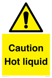 WK5440: Caution Hot liquid
