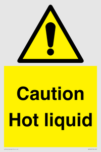 WK5440: Caution Hot liquid