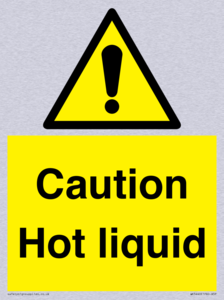 WK5440: Caution Hot liquid