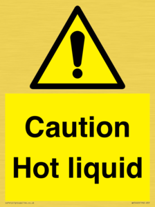 WK5440: Caution Hot liquid